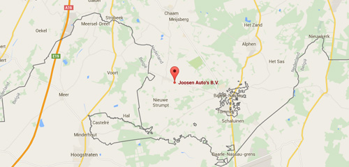 Joosen Auto's - Contact & Route